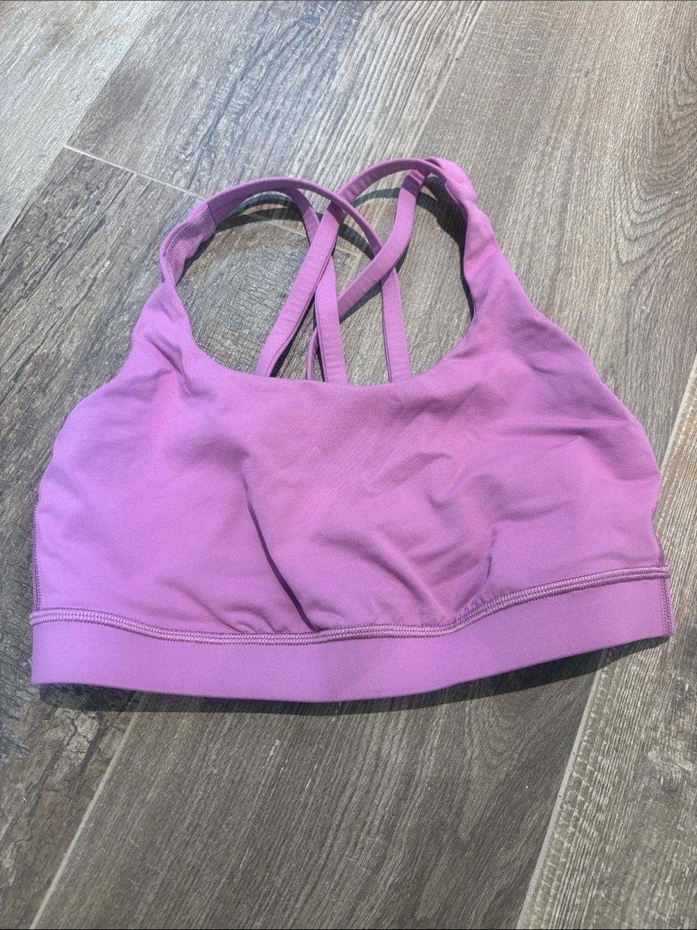 Lululemon Purple Strappy Sports Bra